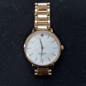 Kate Spade Rose Gold-Tone Watch with Mother of Pearl Dial – Petite Fit